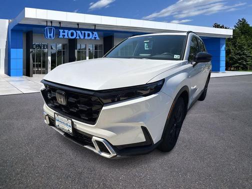 Platinum White Pearl 2024 Honda CR-V Hybrid Sport Touring AWD
