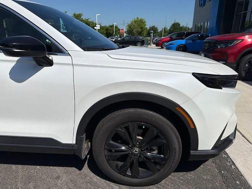 Platinum White Pearl 2024 Honda CR-V Hybrid Sport Touring AWD