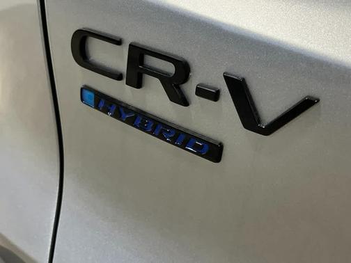 Solar Silver Metallic 2026 Honda CR-V Hybrid Sport-L AWD