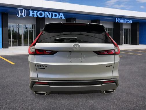 Solar Silver Metallic 2026 Honda CR-V Hybrid Sport-L AWD