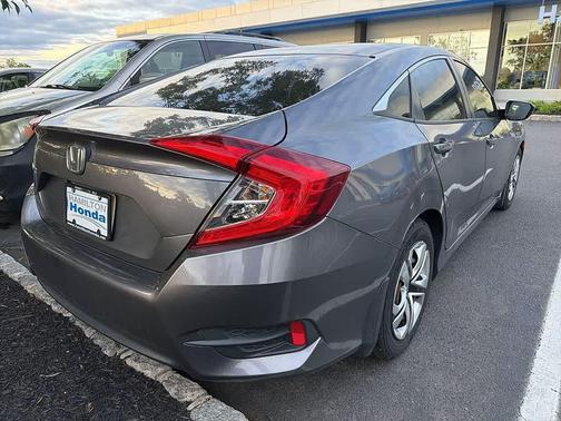 Modern Steel Metallic 2016 Honda Civic LX