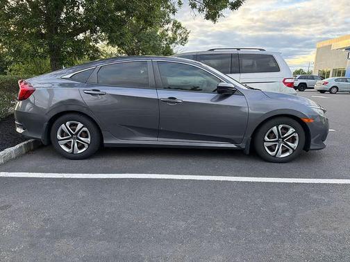 Modern Steel Metallic 2016 Honda Civic LX