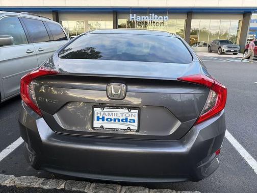 Modern Steel Metallic 2016 Honda Civic LX