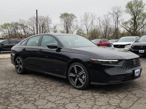 Crystal Black Pearl 2026 Honda Accord Hybrid Sport