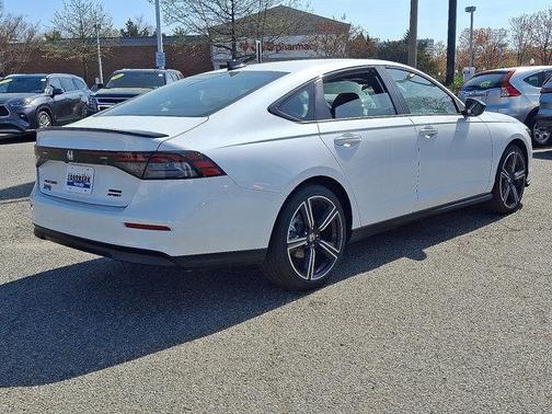 Platinum White Pearl 2026 Honda Accord Hybrid Sport