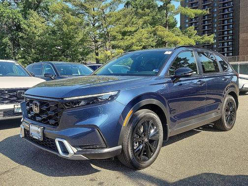 Canyon River Blue Metallic 2026 Honda CR-V Hybrid Sport Touring AWD