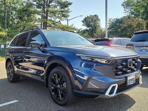 Canyon River Blue Metallic 2026 Honda CR-V Hybrid Sport Touring AWD
