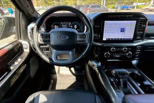 AGATE BLACK METALLIC 2023 Ford F-150 Lariat