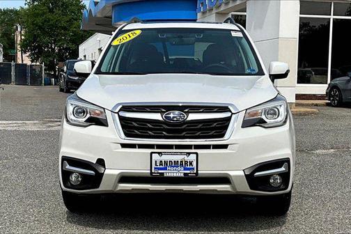 Crystal White Pearl 2018 Subaru Forester 2.5i Touring