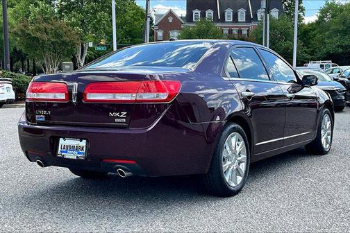 BORDEAUX RESERVE RED METALLIC 2012 Lincoln MKZ Base