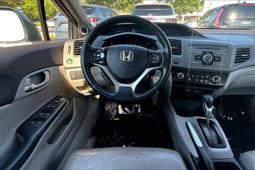 Polished Metal Metallic 2012 Honda Civic EX-L