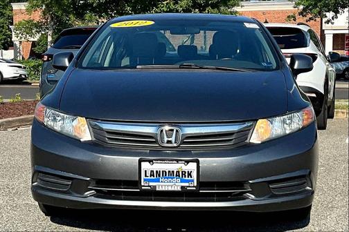 Polished Metal Metallic 2012 Honda Civic EX-L