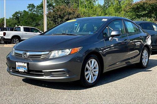 Polished Metal Metallic 2012 Honda Civic EX-L