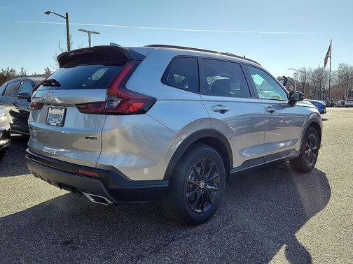 Solar Silver Metallic 2026 Honda CR-V Hybrid Sport-L AWD