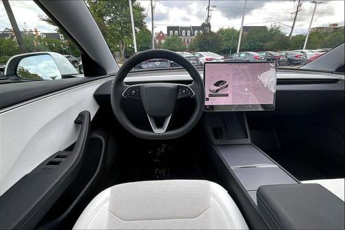 Pearl White Multi-Coat 2025 Tesla Model 3 Standard Range