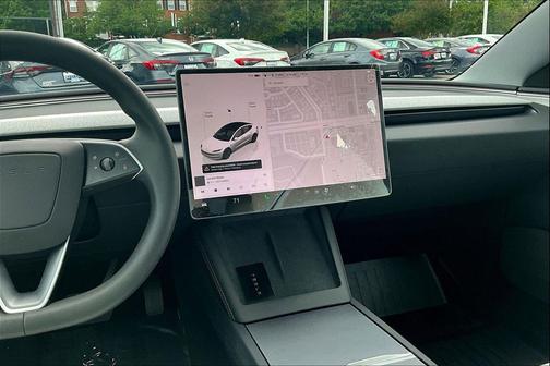 Pearl White Multi-Coat 2025 Tesla Model 3 Standard Range