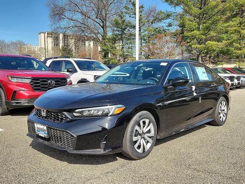 Crystal Black Pearl 2026 Honda Civic LX