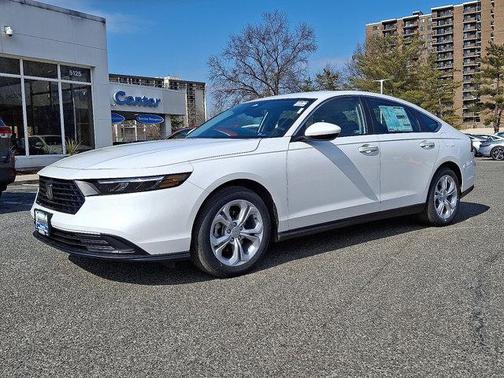 Platinum White Pearl 2026 Honda Accord LX 1.5T