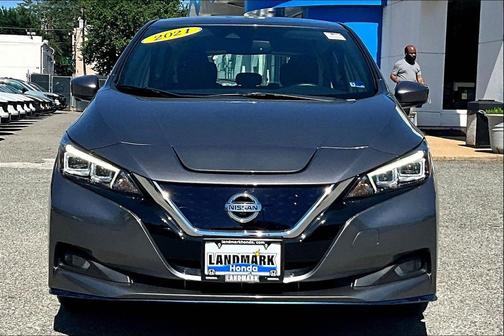 Gun Metallic 2021 Nissan Leaf SV PLUS 62 kWh