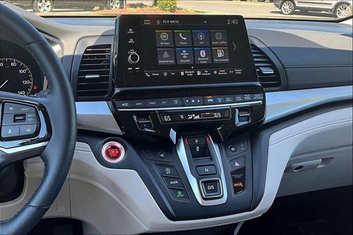 Solar Silver Metallic 2025 Honda Odyssey EX-L