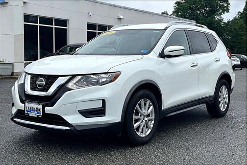 Glacier White 2020 Nissan Rogue SV