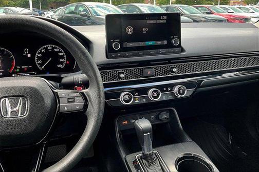 Crystal Black Pearl 2025 Honda Civic LX