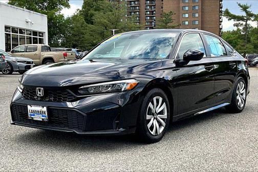 Crystal Black Pearl 2025 Honda Civic LX