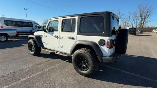 Bright White Clearcoat 2019 Jeep Wrangler Unlimited Sport