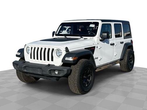 Bright White Clearcoat 2019 Jeep Wrangler Unlimited Sport