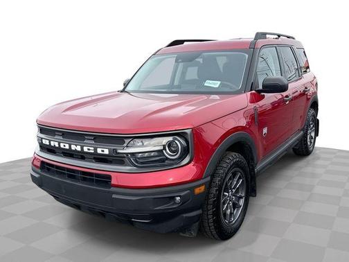 Red Metallic 2021 Ford Bronco Sport Big Bend