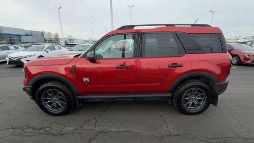 Red Metallic 2021 Ford Bronco Sport Big Bend