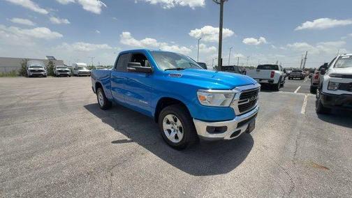 Hydro Blue Pearlcoat 2021 RAM 1500 Big Horn