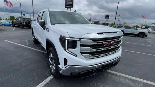 Summit White 2026 GMC Sierra 1500 SLE