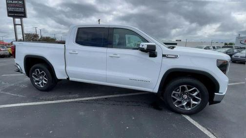 Summit White 2026 GMC Sierra 1500 SLE