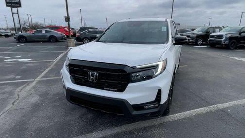 Platinum White Pearl 2025 Honda Ridgeline Black Edition