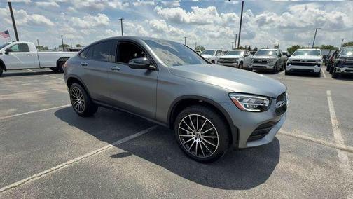 Gray 2022 Mercedes-Benz GLC 300 4MATIC Coupe