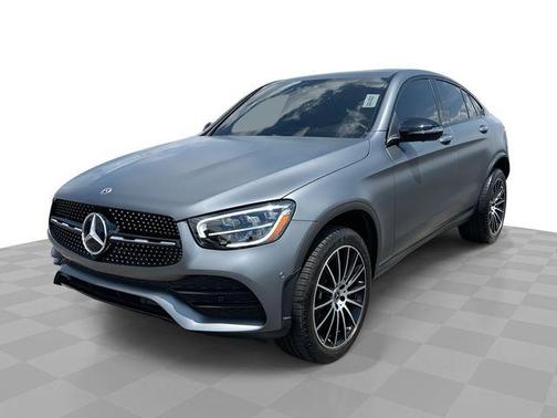 Gray 2022 Mercedes-Benz GLC 300 4MATIC Coupe