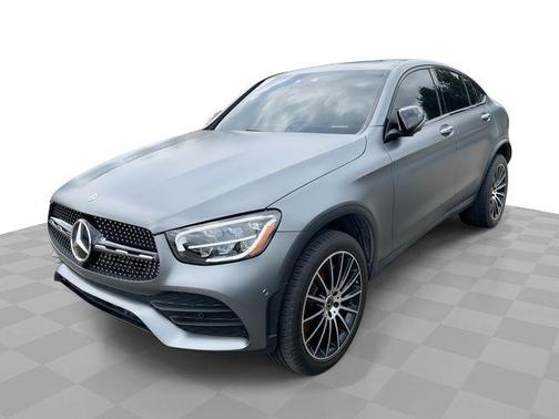 Gray 2022 Mercedes-Benz GLC 300 4MATIC Coupe