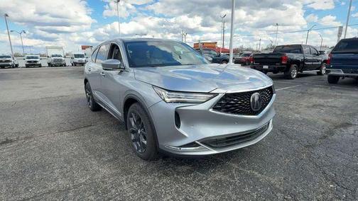 Silver 2023 Acura MDX Technology