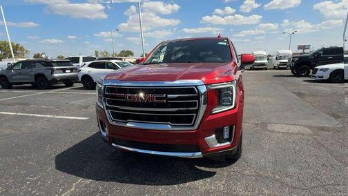 Volcanic Red 2023 GMC Yukon SLT