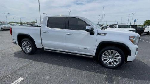 White Frost Tri-Coat 2020 GMC Sierra 1500 Denali