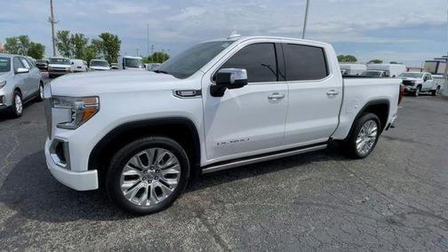 White Frost Tri-Coat 2020 GMC Sierra 1500 Denali