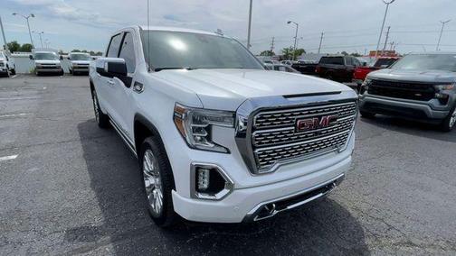 White Frost Tri-Coat 2020 GMC Sierra 1500 Denali