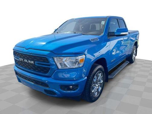 Hydro Blue Pearlcoat 2022 RAM 1500 Big Horn