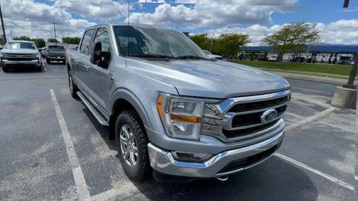 Gray 2021 Ford F-150 XLT