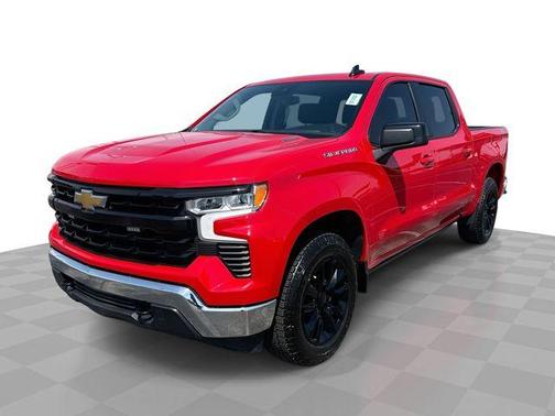Red 2025 Chevrolet Silverado 1500 LT