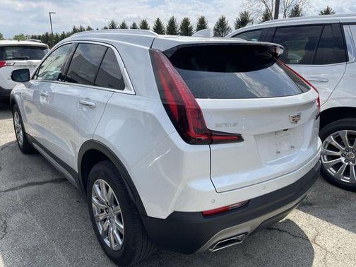 Crystal White Tri-Coat 2023 Cadillac XT4 Premium Luxury