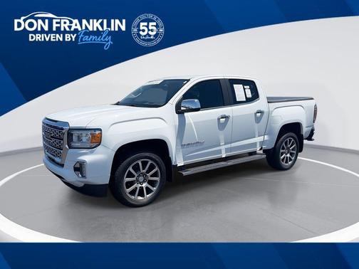 Summit White 2022 GMC Canyon Denali