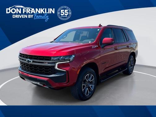 Red 2021 Chevrolet Tahoe Z71