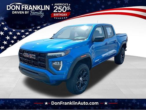 Dynamic Blue Metallic 2024 GMC Canyon Elevation